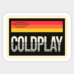 Cold Play Sticker